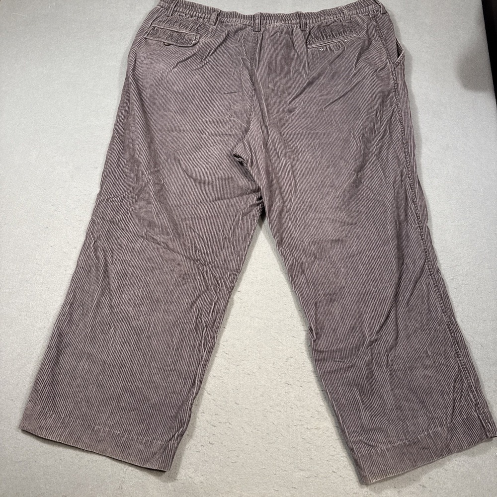 PANTS Towncraft Men's 46W CORDUROY Gray FLAP POCKETS - Picture 4 of 7